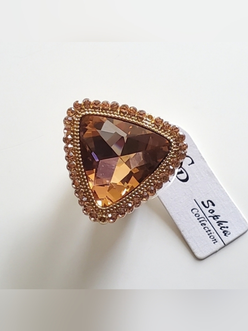 Sophia Collection - Rhinestone Stretch Ring
